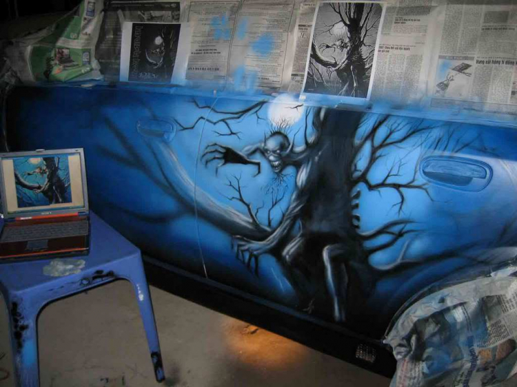 ô tô Air brush ô tô Air brush