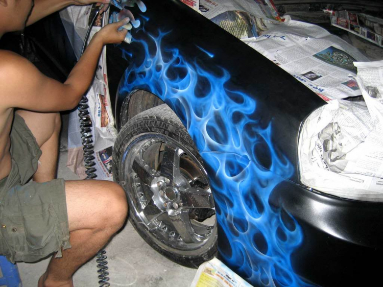 ô tô Air brush ô tô Air brush