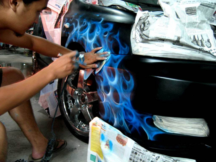 ô tô Air brush ô tô Air brush