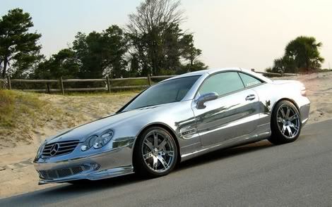 Mercedes SL 600 mạ Crôm !!!!