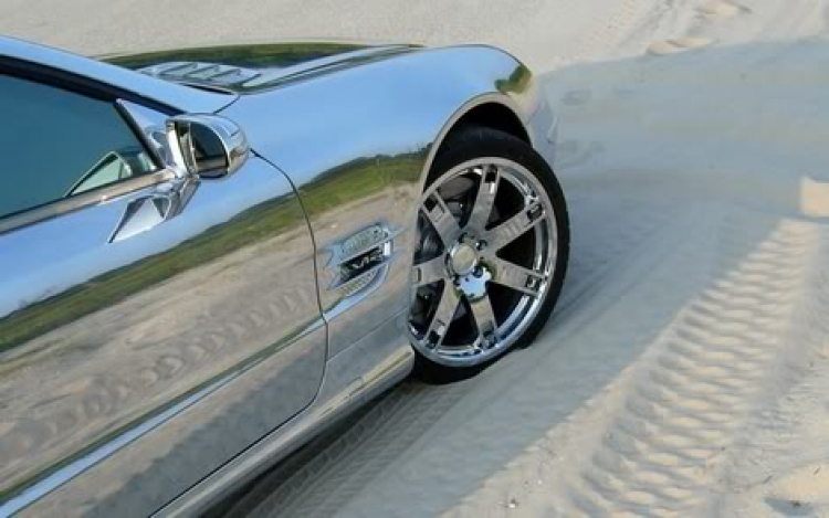 Mercedes SL 600 mạ Crôm !!!!
