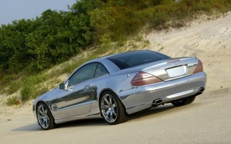 Mercedes SL 600 mạ Crôm !!!!