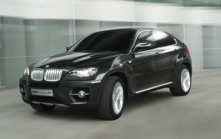 BMW X6 Concept newest updated pics....