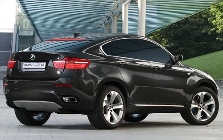 BMW X6 Concept newest updated pics....