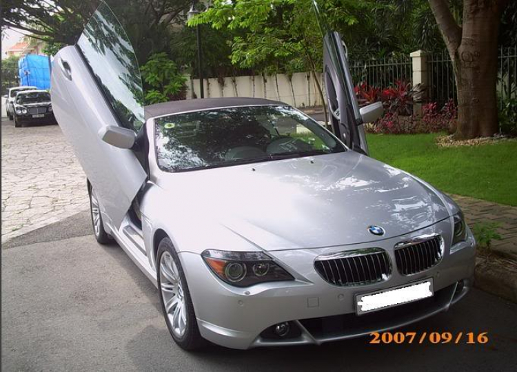 BMW 650Ci Vertical Door in SG (Mr2)