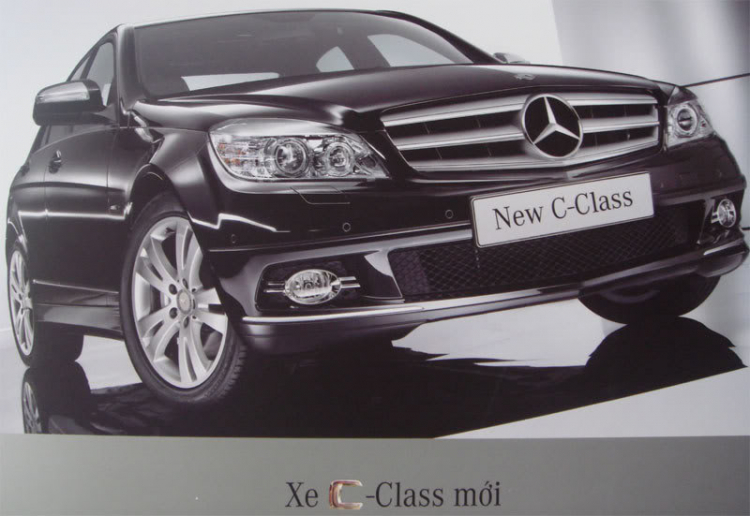 Full Catolog MER C-Class 2008 - Đầy đủ thông số tiếng Việt-Anh