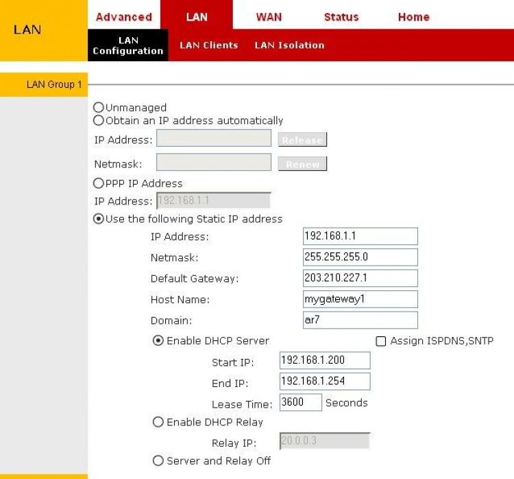 Hỏi về config cho Router
