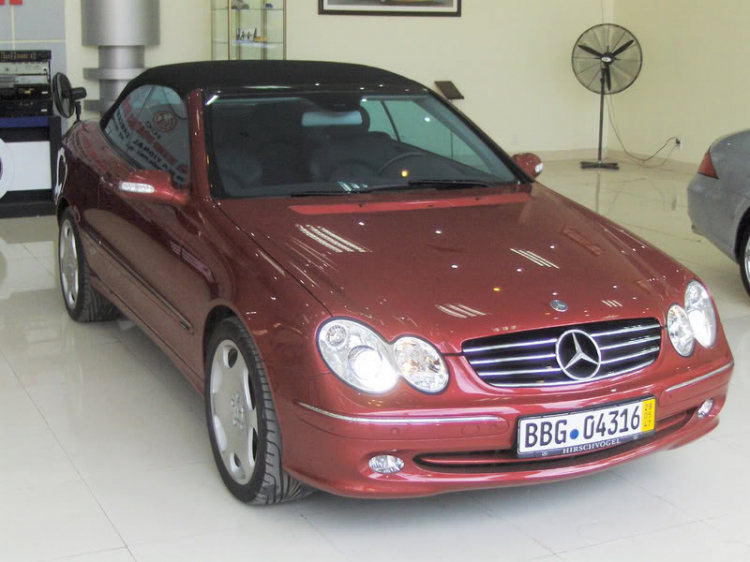 Xe lướt - Mercedes CLK320