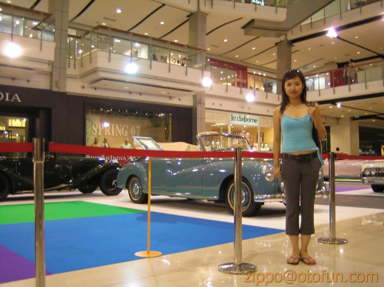 Xe cổ ở Motor Expo Bangkok Thailand