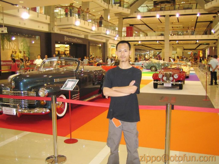 Xe cổ ở Motor Expo Bangkok Thailand