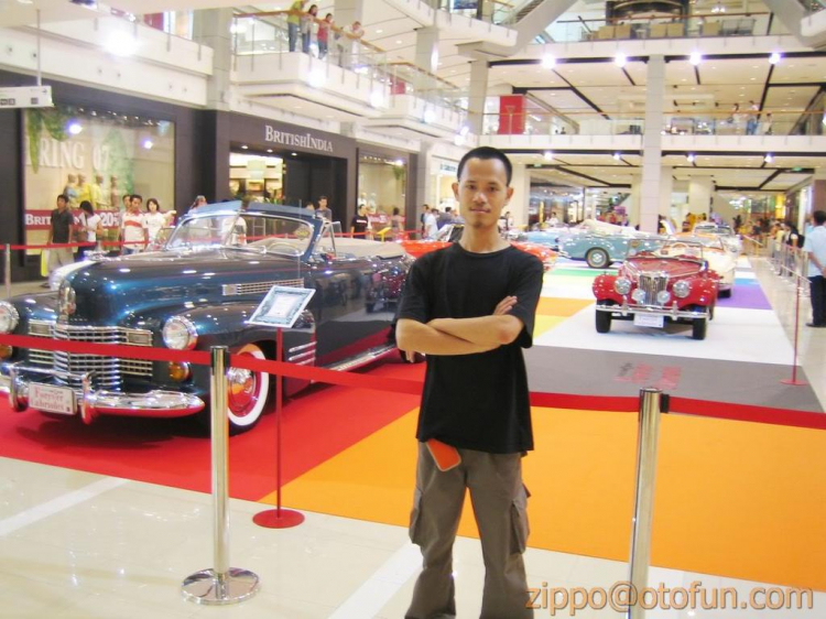 Xe cổ ở Motor Expo Bangkok Thailand