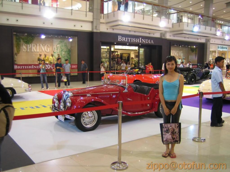 Xe cổ ở Motor Expo Bangkok Thailand