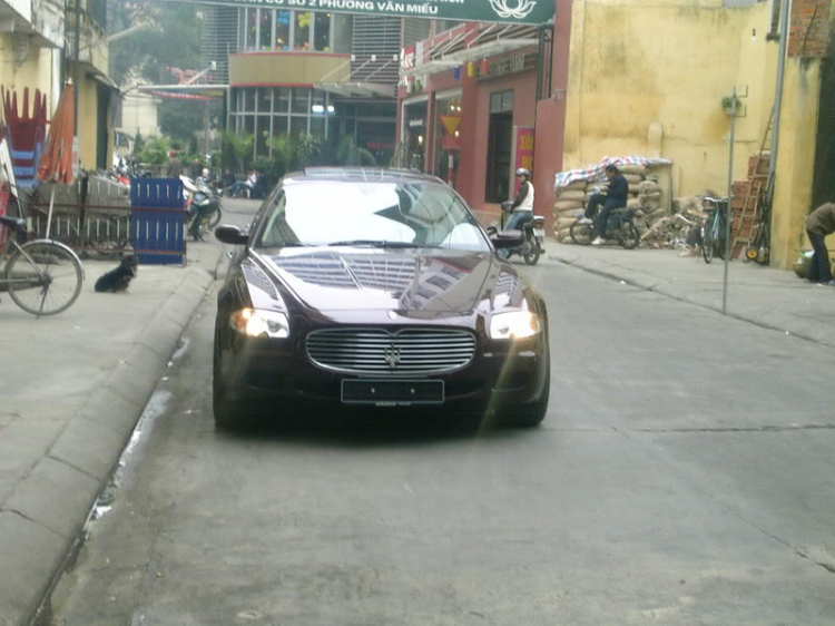 maserati in Hanoi ...