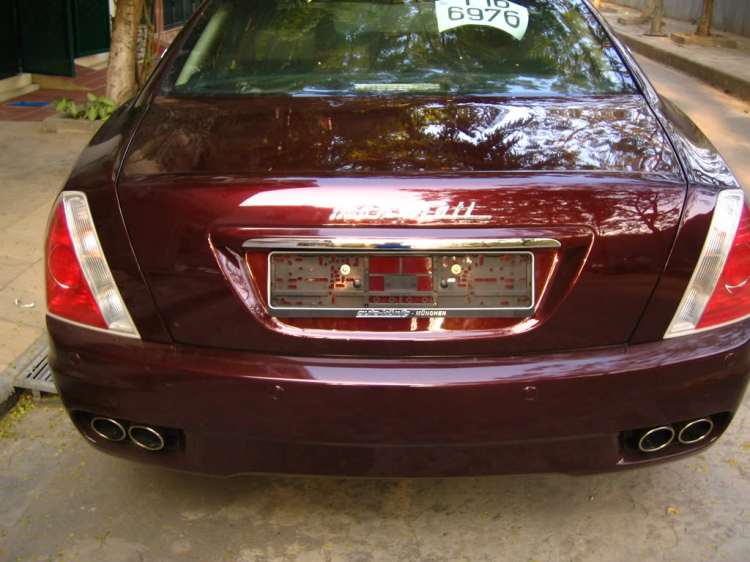 bộ ảnh MASERATI QUATTROPORTE SPORTS GT S IN HANOI...!!!