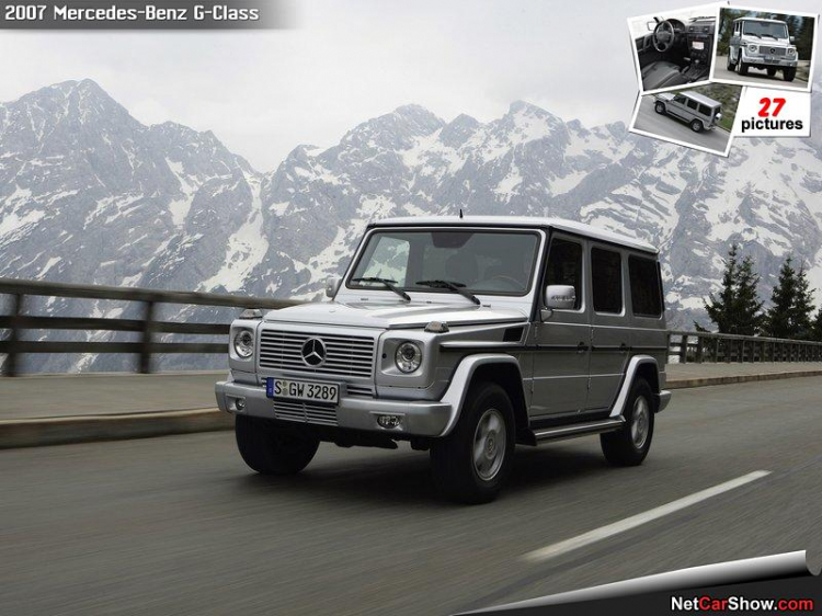 Tổng quan về Mercedes-Benz G-Class (kèm hình ảnh và clips)...^^