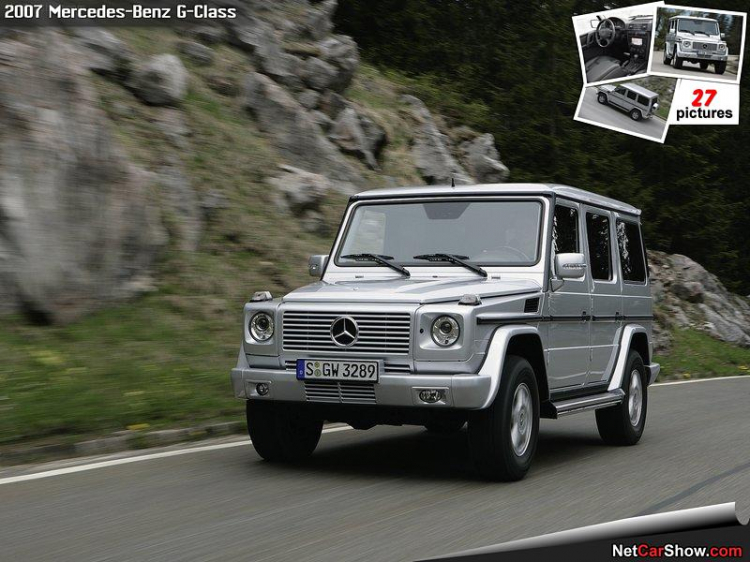 Tổng quan về Mercedes-Benz G-Class (kèm hình ảnh và clips)...^^