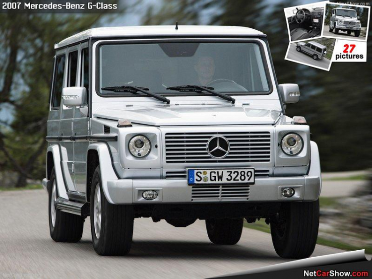 Tổng quan về Mercedes-Benz G-Class (kèm hình ảnh và clips)...^^