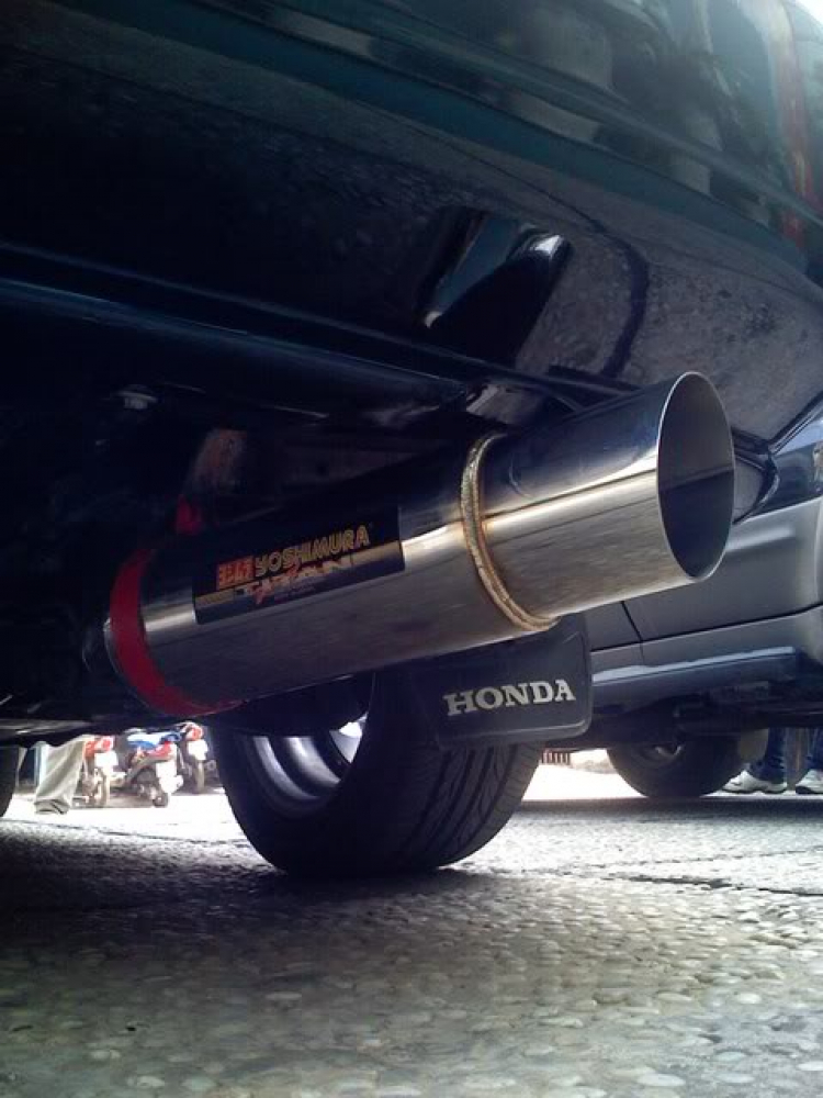 Độ Civic phần 3 - alloy và exhaust - new updated