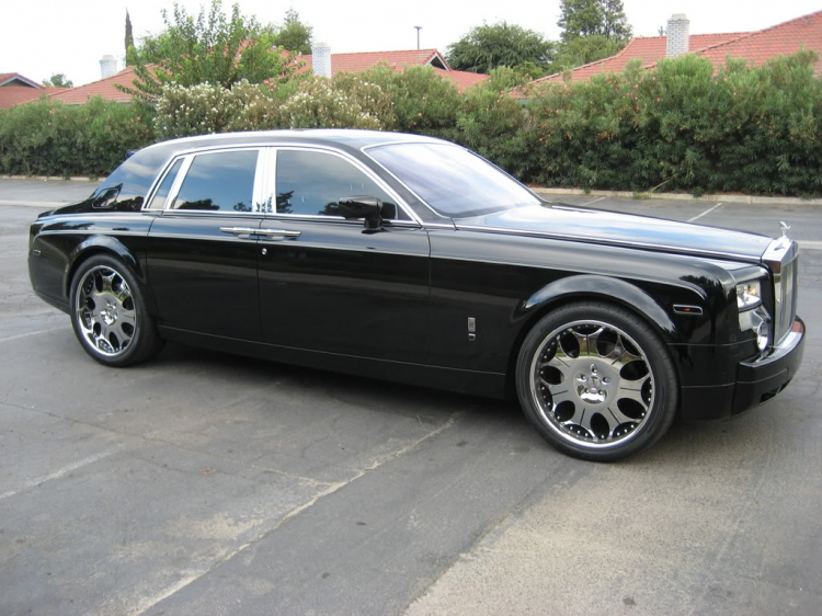 rolls royce  độ mâm !!!