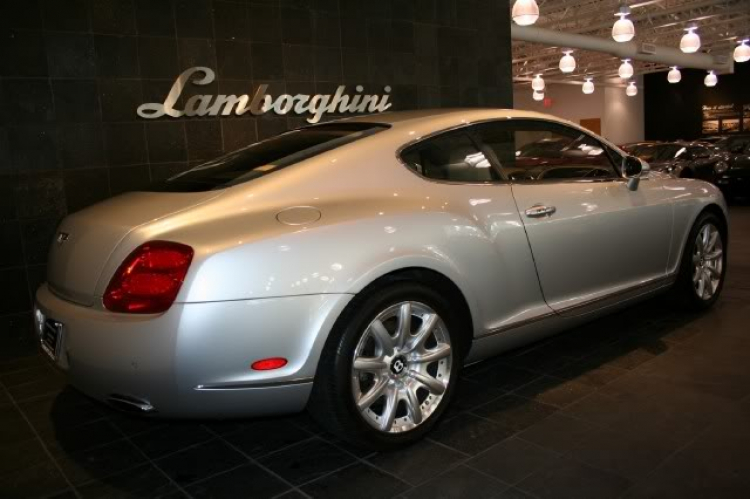 2004 BENTLEY CONTINENTAL GT Black/Tan Int. w/ Burr Veneers