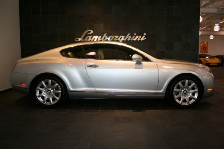 2004 BENTLEY CONTINENTAL GT Black/Tan Int. w/ Burr Veneers