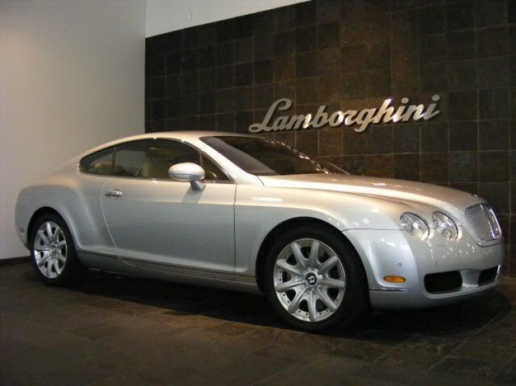 2004 BENTLEY CONTINENTAL GT Black/Tan Int. w/ Burr Veneers