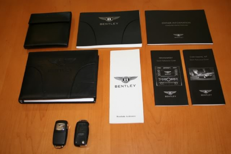 2004 BENTLEY CONTINENTAL GT Black/Tan Int. w/ Burr Veneers