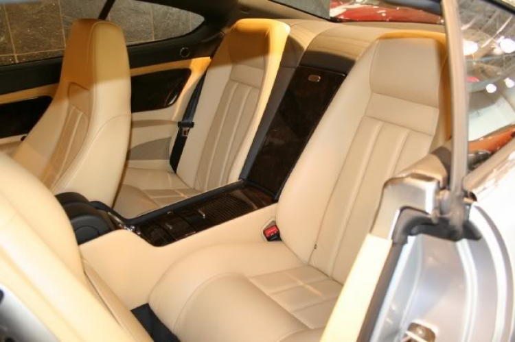 2004 BENTLEY CONTINENTAL GT Black/Tan Int. w/ Burr Veneers