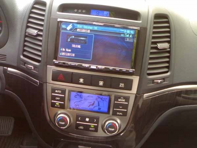 SF lắp AVH-P6850 + Bluetooth + Ipod