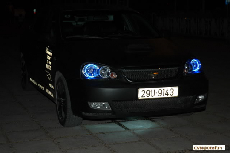 gắn đèn Angel eye cho New-Lac gắn đèn Angel eye cho New-Lac