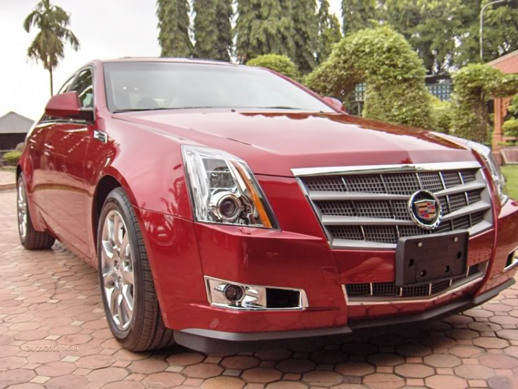 Cadilac CTS 2008 ở VN trông như thế nào??? Cadilac CTS 2008 ở VN trông như thế nào???