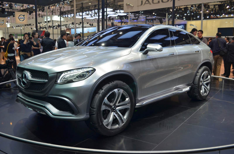 Mercedes-Benz ra mắt concept Coupé SUV