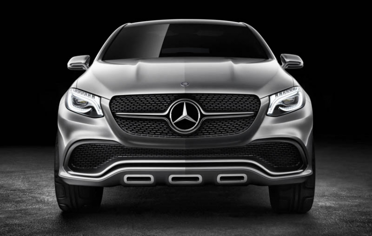 Mercedes-Benz Concept Coupé SUV quá giống BMW X6?