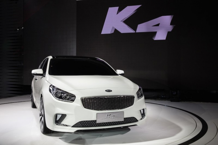 Kia trưng bày K4 Concept tại triển lãm Bắc Kinh 2014