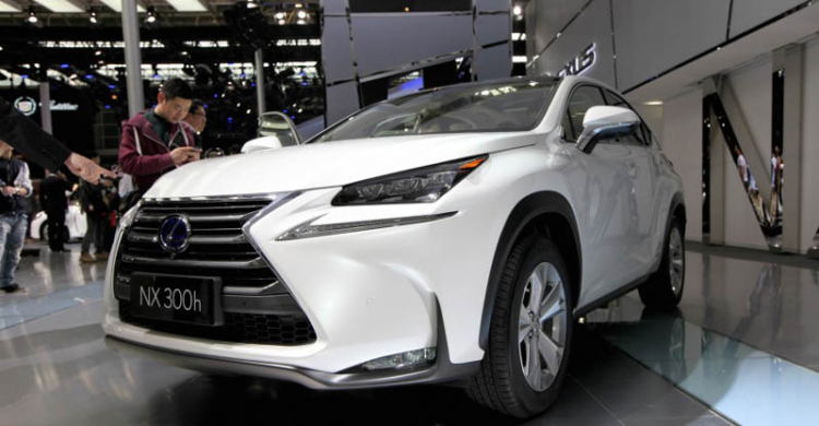 Lexus NX ra mắt tại triển lãm ô tô Bắc Kinh 2014