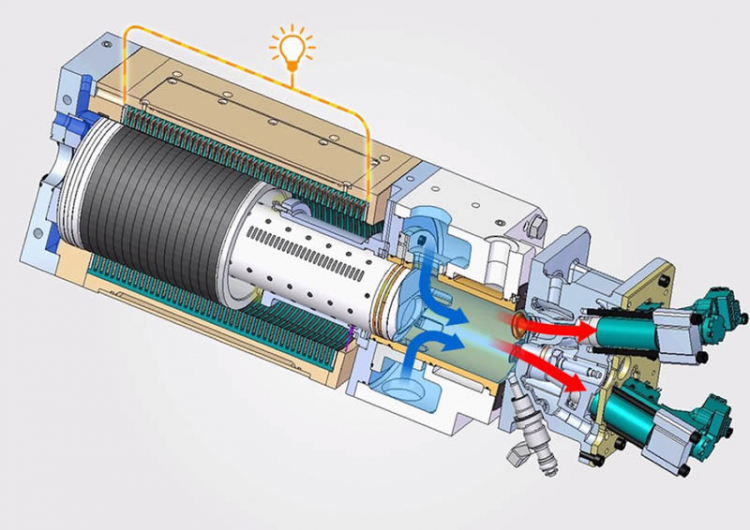 Cơ quan không gian Đức và Toyota phát triển động cơ phát điện tuyến tính trực tiếp