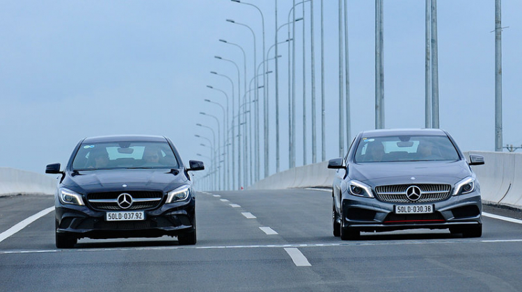 Mercedes A250 AMG & CLA200 và hành trình SG - Cam Ranh - Đầm Môn - Đà Lạt - SG