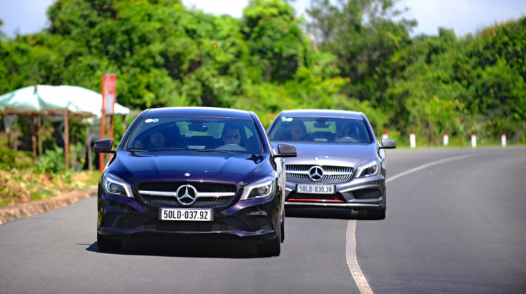 Mercedes A250 AMG & CLA200 và hành trình SG - Cam Ranh - Đầm Môn - Đà Lạt - SG