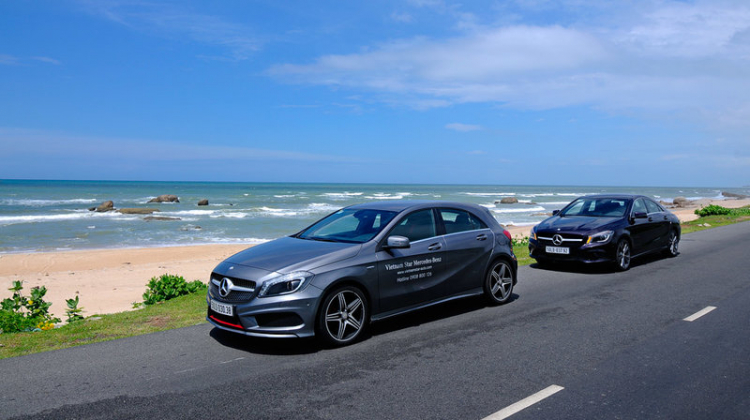 Mercedes A250 AMG & CLA200 và hành trình SG - Cam Ranh - Đầm Môn - Đà Lạt - SG