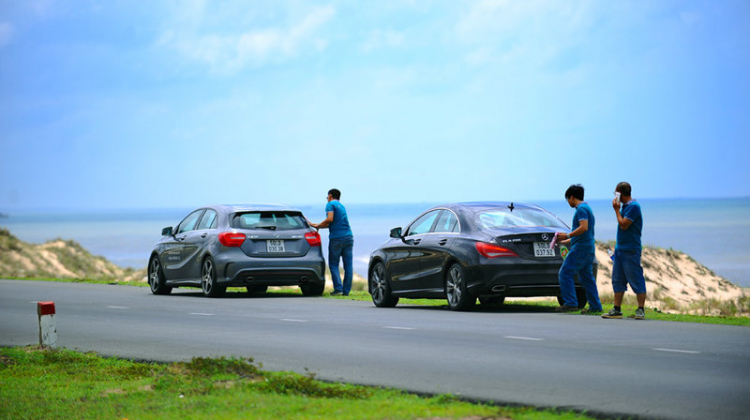 Mercedes A250 AMG & CLA200 và hành trình SG - Cam Ranh - Đầm Môn - Đà Lạt - SG