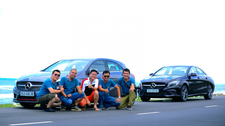 Mercedes A250 AMG & CLA200 và hành trình SG - Cam Ranh - Đầm Môn - Đà Lạt - SG