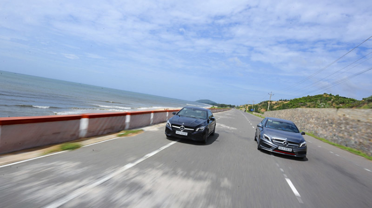 Mercedes A250 AMG & CLA200 và hành trình SG - Cam Ranh - Đầm Môn - Đà Lạt - SG Mercedes A250 AMG & CLA200 và hành trình SG - Cam Ranh - Đầm Môn - Đà Lạt - SG
