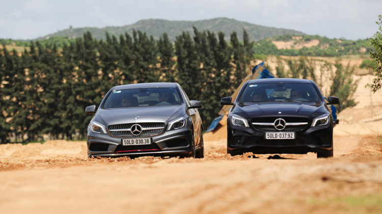 Mercedes A250 AMG & CLA200 và hành trình SG - Cam Ranh - Đầm Môn - Đà Lạt - SG