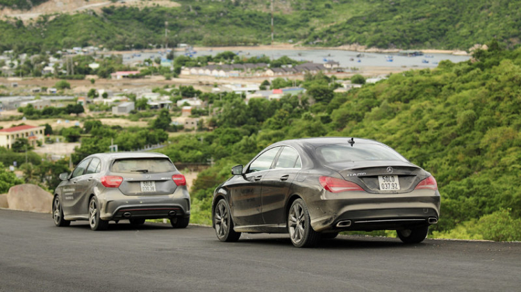 Mercedes A250 AMG & CLA200 và hành trình SG - Cam Ranh - Đầm Môn - Đà Lạt - SG