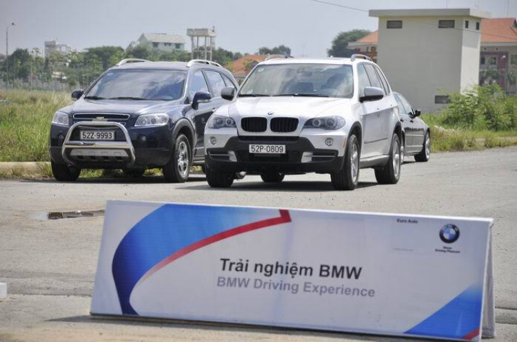 Hình ảnh buổi test xe BMW- buổi thứ 3 ngày 1/6/2008