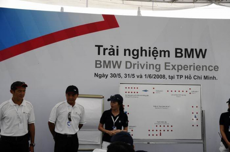 Hình ảnh buổi test xe BMW- buổi thứ 3 ngày 1/6/2008