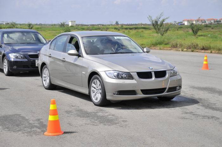 Hình ảnh buổi test xe BMW- buổi thứ 3 ngày 1/6/2008