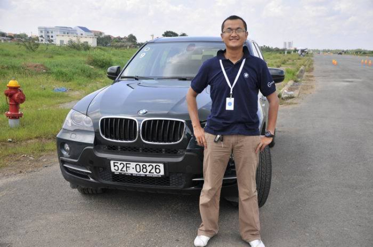 Hình ảnh buổi test xe BMW- buổi thứ 3 ngày 1/6/2008