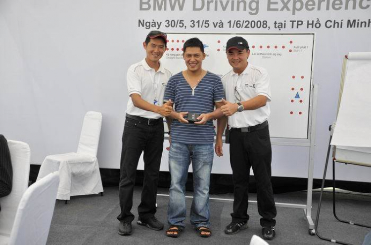 Hình ảnh buổi test xe BMW- buổi thứ 3 ngày 1/6/2008