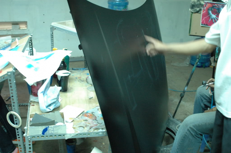 Trang trí xe oto bằng nghệ thuật airbrush! Trang trí xe oto bằng nghệ thuật airbrush!